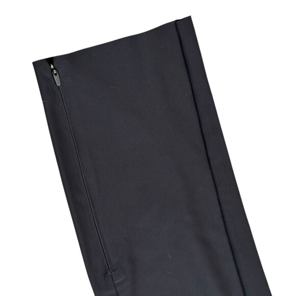 Athleta Stellar Skinny Trouser Blank Pant Pockets Zippers/Leg Hem Women's Size 8 - Picture 9 of 10